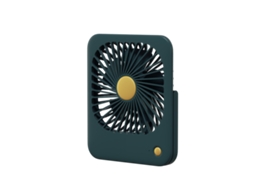 Ventilador De Mesa Elétrico Dobrável Com Bateria Qud 2000mah, Portátil, Usb, Quadrado, Branco Slowmoose
