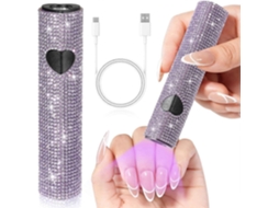 Lâmpada Uv para Unhas de Gel, Portátil Unhas, Led Mini Secador L Âmpada Usb com GOKOCO