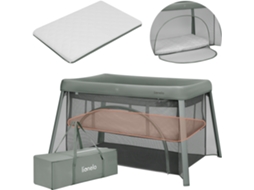 Cama de Viagem LIONELO Mila 2 em 1 Verde