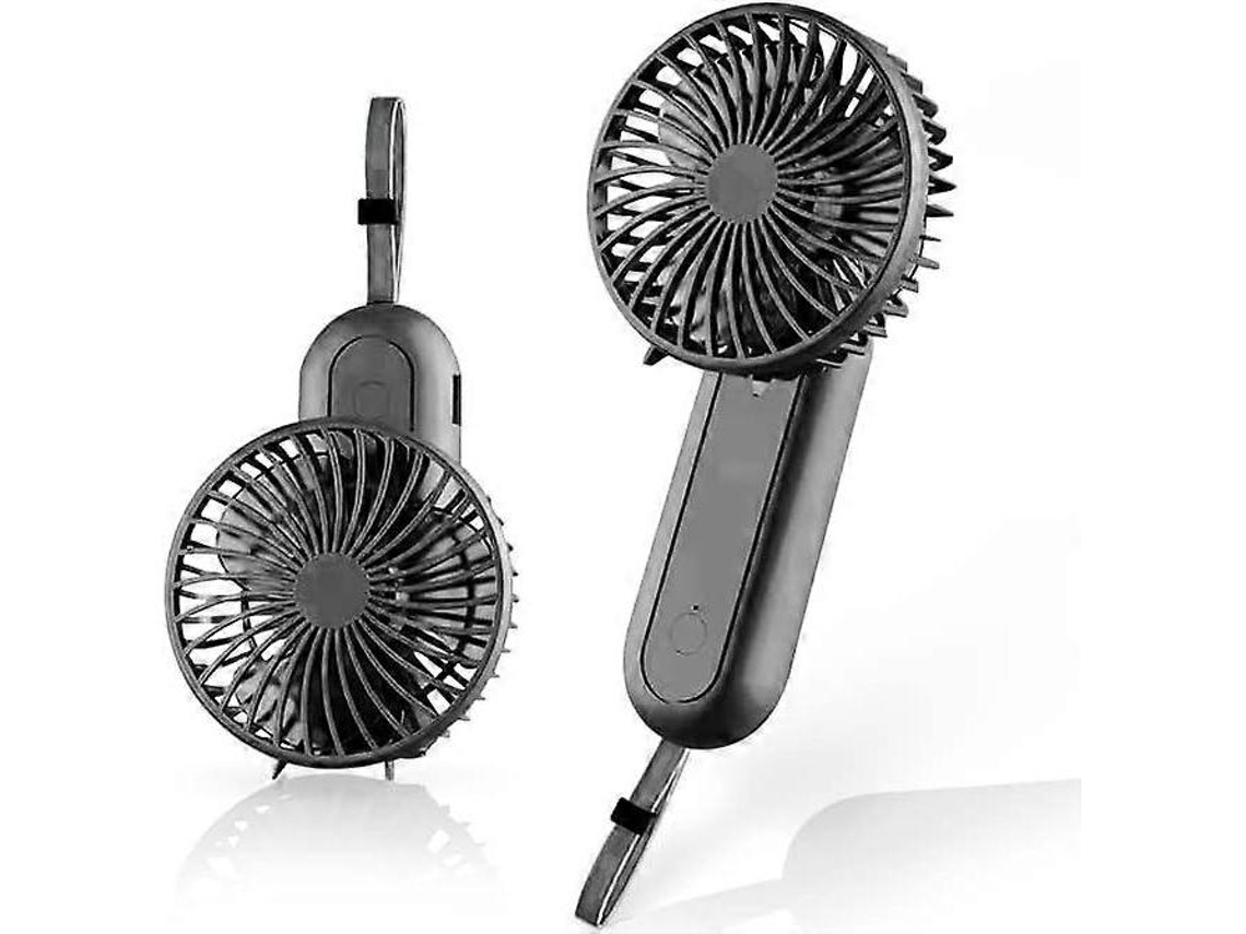 Ventilador Pequeno Recarregável, Ventilador de Mesa MDUG (pilhas Aaa)