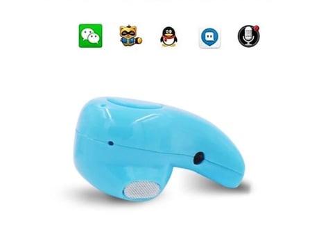 Moonar® Fone De Ouvido Mini Sem Fio Bluetooth 4.0 Intra Auricular Discreto Azul