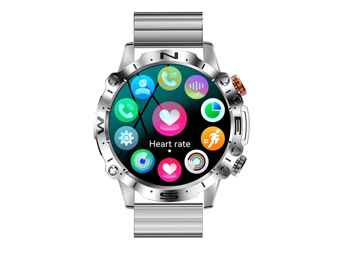 Smart Watch SHAH ARPAN Ip67 Movimento Impermeável Prata