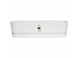 Floreira Elho Branco 70 Cm Plástico Ovalada
