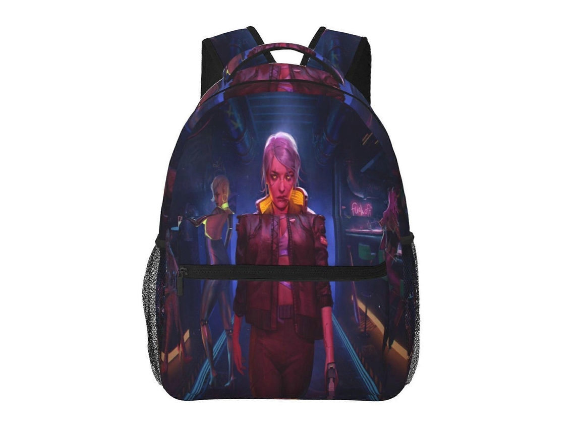 Mochila Cyberpunk Heroes D130 Para Estudantes, Durável E Leve, Alça De Ombro Impermeável E Respirável W130 Olysi Shop