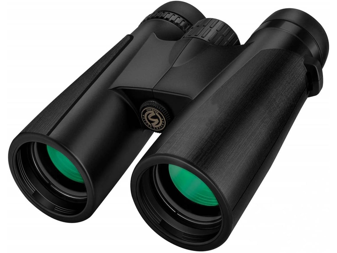 Binóculos ENKERS Monoculares 12X50 Monóculo de Prisma Bak4 HD de Alta Potência Luneta Monocular À Prova D'Água com Adaptado-Preto