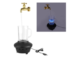 KOFIHETY Luminária decorativa criativa para casa ou clube com fonte mágica suspensa e luz LED colorida, 220 V