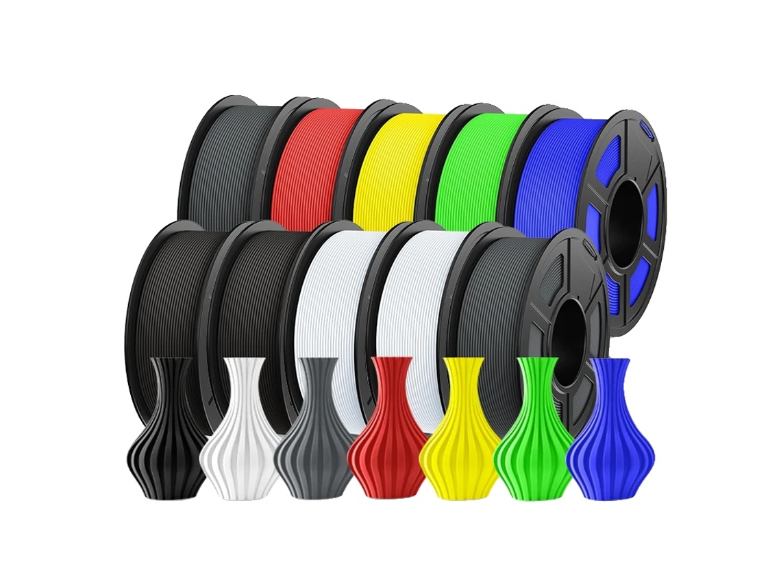 Filamento Para Impressora 3d, Alta Velocidade, Durã¡vel E Resistente, Hsmpetg 10mix04 Oem