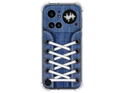 Capa Tumundosmartphone De Silicone À Prova De Choque Para Nothing Phone 4a Pro 5g Desenho De Tênis 01