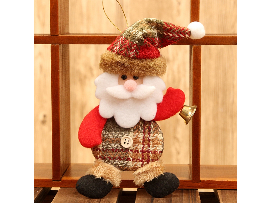 Conjunto de 4 peças Santa, boneco de neve, alce, urso LAXISCREED