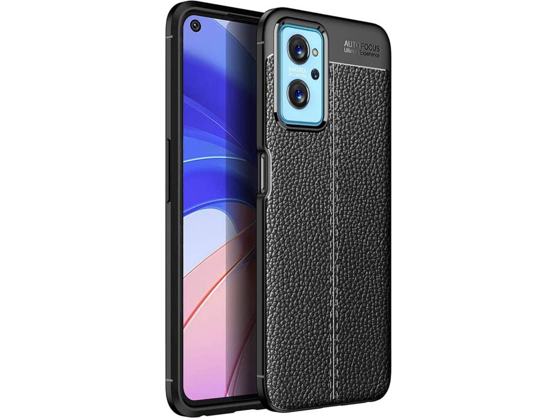 Capa Realme 9 Pro+ Rugged Leather Preto
