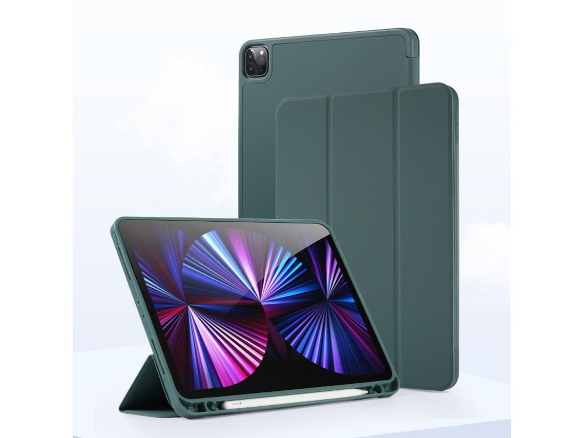 Capa Ipad Air 11 Verde Malaquita Capa Verde Malaquita Anti Impressões Digitais, Resistente A Quedas E Com Suporte. Sfushos
