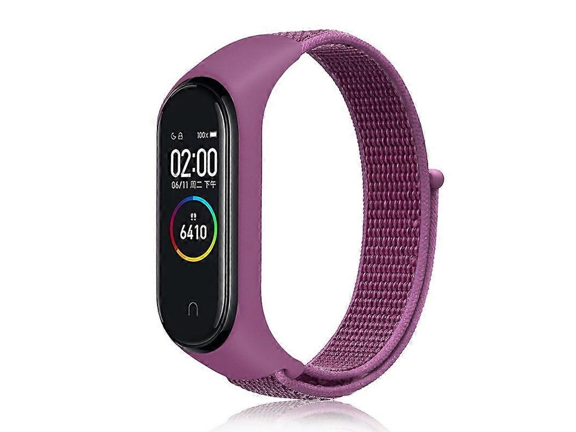 Pulseiras De Nylon Trançado Para Xiaomi Mi Band 6 (azul Marinho)