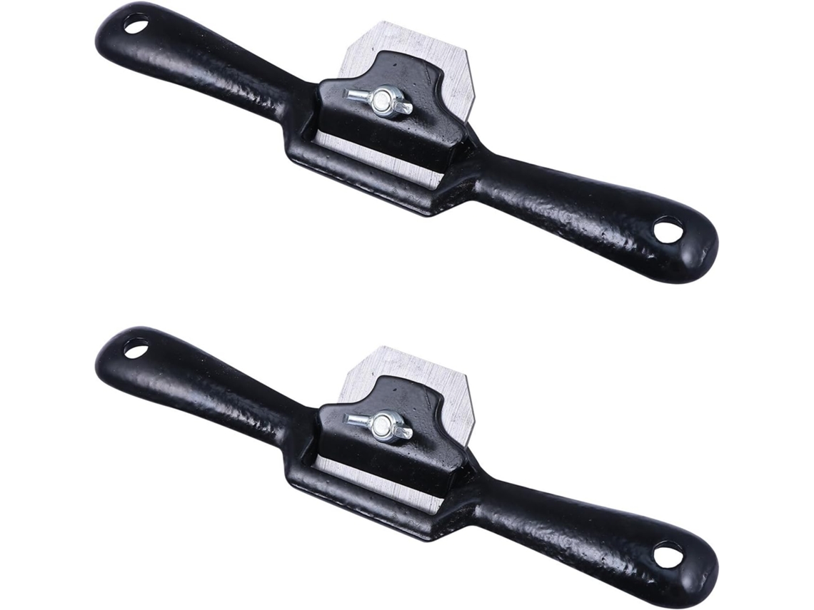 Conjunto De 2 Plainas Manuais Para Marcenaria Com Base Plana