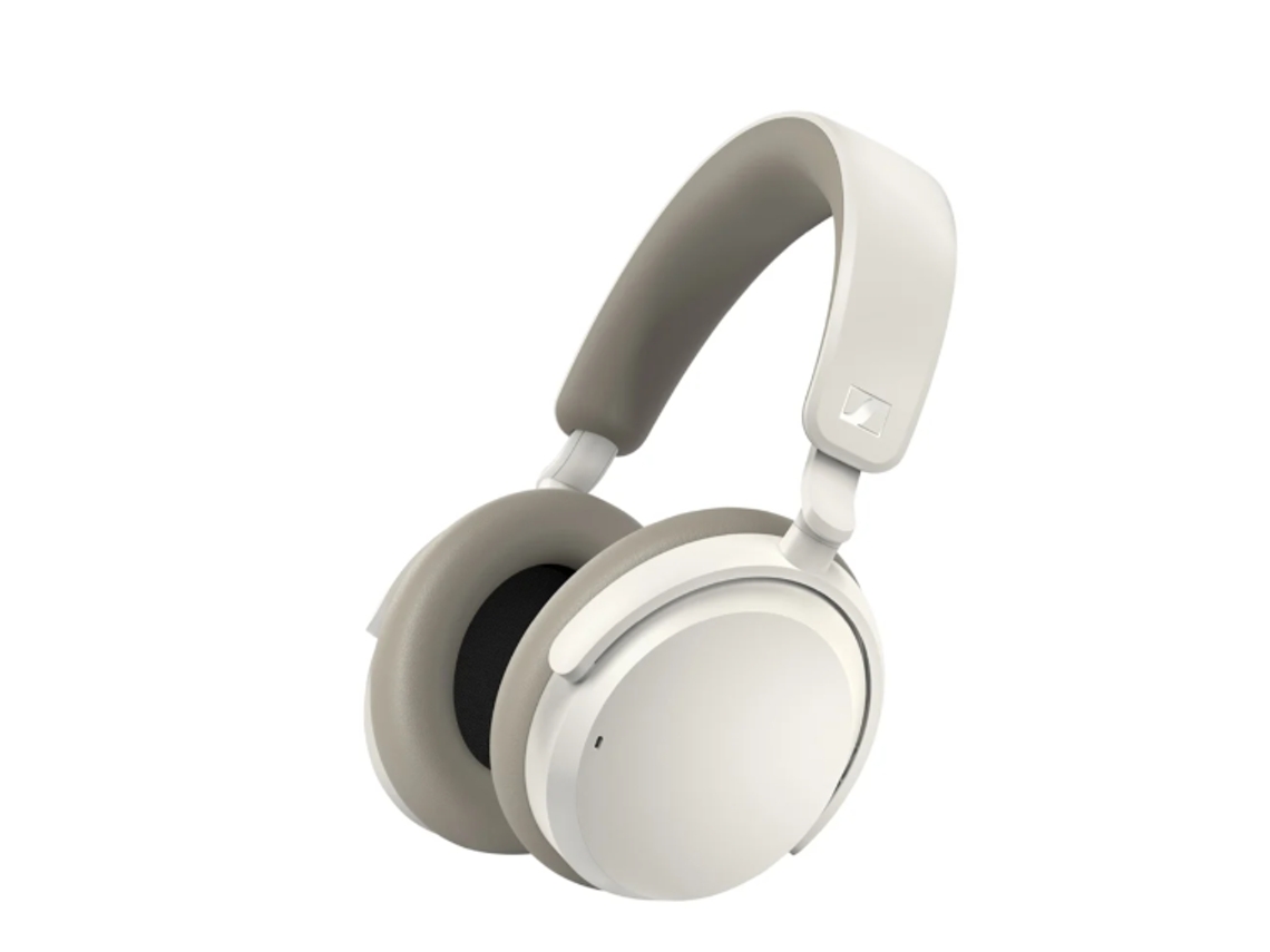 Auscultadores Bluetooth SENNHEISER Accentum (Over Ear - Microfone - Noise Cancelling - Branco)