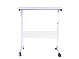 Carrinho De Mesa Ajustável Para Laptop Laxiscreed Com Altura Regulável E Rodas Com Trava