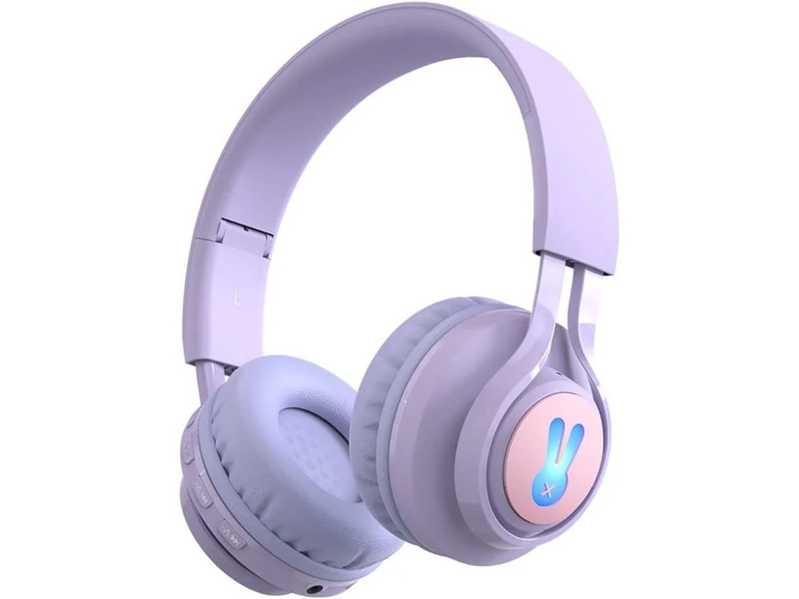 Auscultadores Sem Fios Bluetooth 5.0 On-ear/over-ear Mini Auscultadores Plegáveis Leves Para Crianças Com Microfone Integrado Para Bestvite