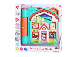 Livro Interativo Para Bebês Com Música E Sons Da Fazenda Play