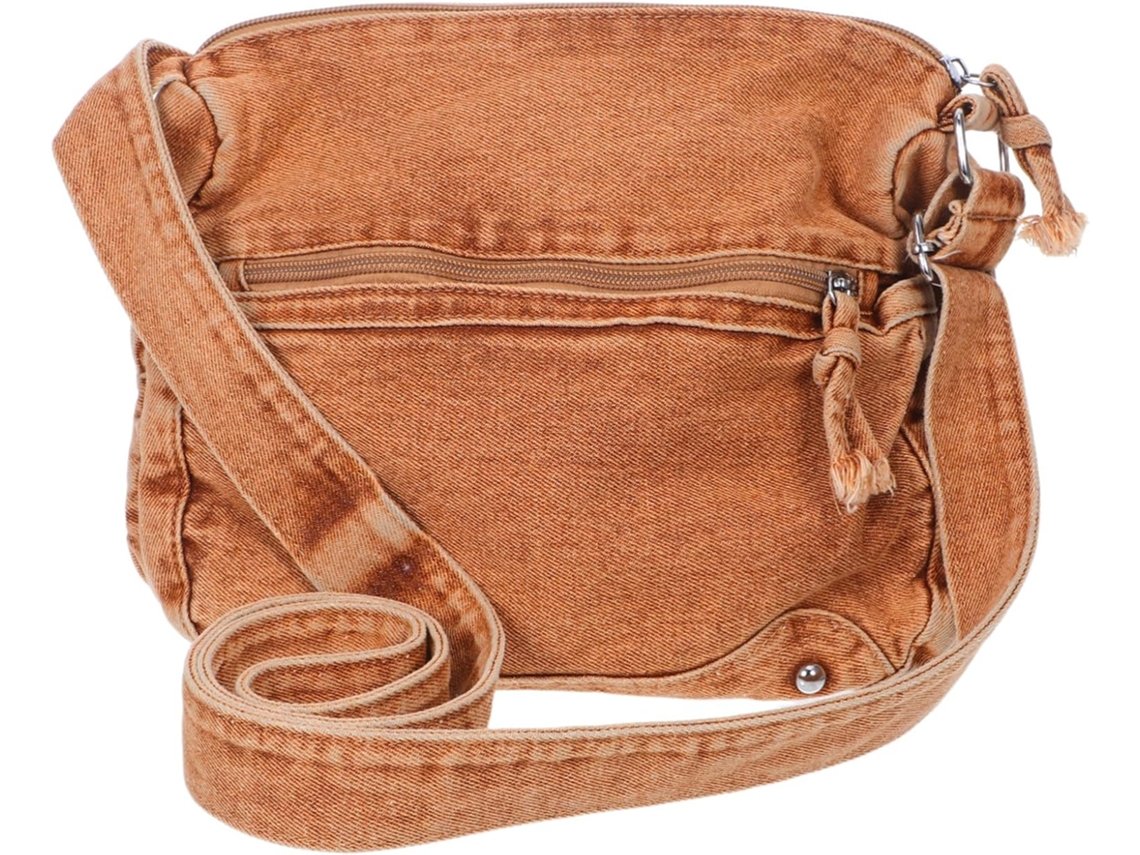 Bolsa De Lona Estilo Sacola, Bolsa De Ombro Casual Feminina Com Zíper, Bolsa Grande.