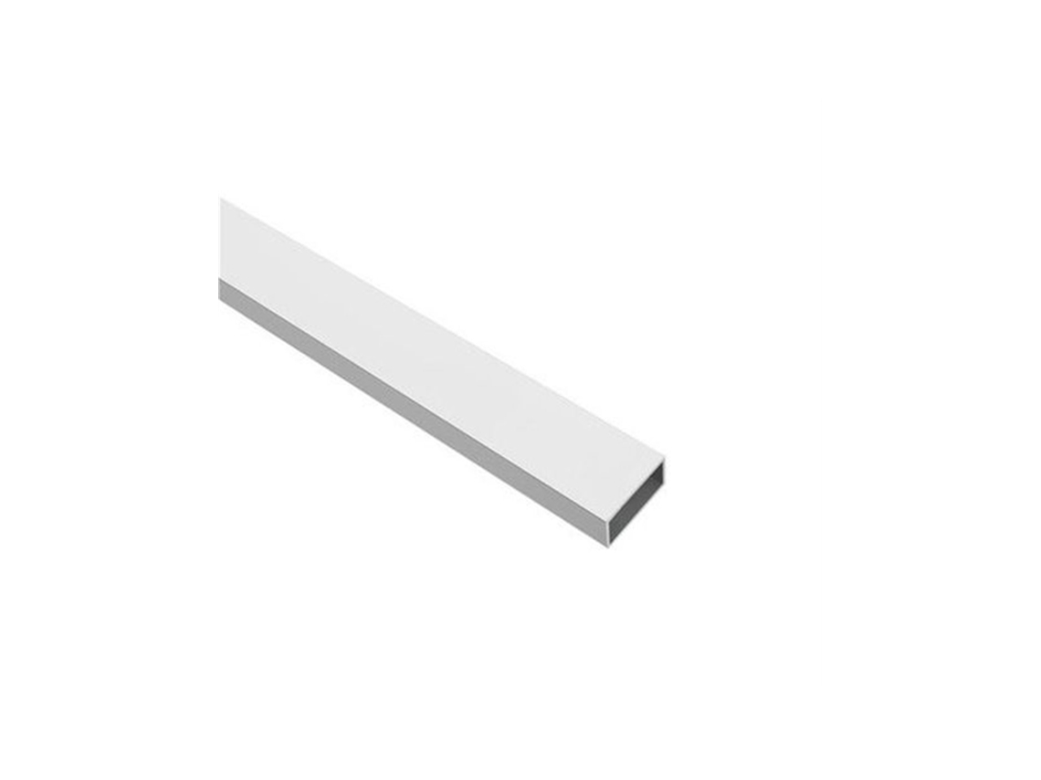 Jardin202 - Perfil De Aluminio Blanco - Tubo Rectangular - X3 Unds - 2'10m 30 X 20 Mm | 30 X 20 Mm ()