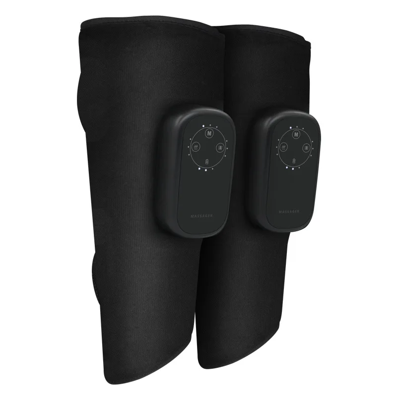 Massageador De Panturrilha Portátil Sem Fio (preto, Duas Peças) Com Pressão Pneumática Elétrica.