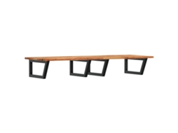 Basin Shelf, Basin Shelves Vidaxl Marrom Madeira De Acácia (120 X 50 X 2 Cm)