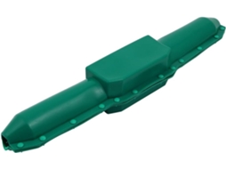 Tampa Reta de Silicone com Isolamento Elétrico Ty58 para Equipamentos Industriais, Verde CHABERLU