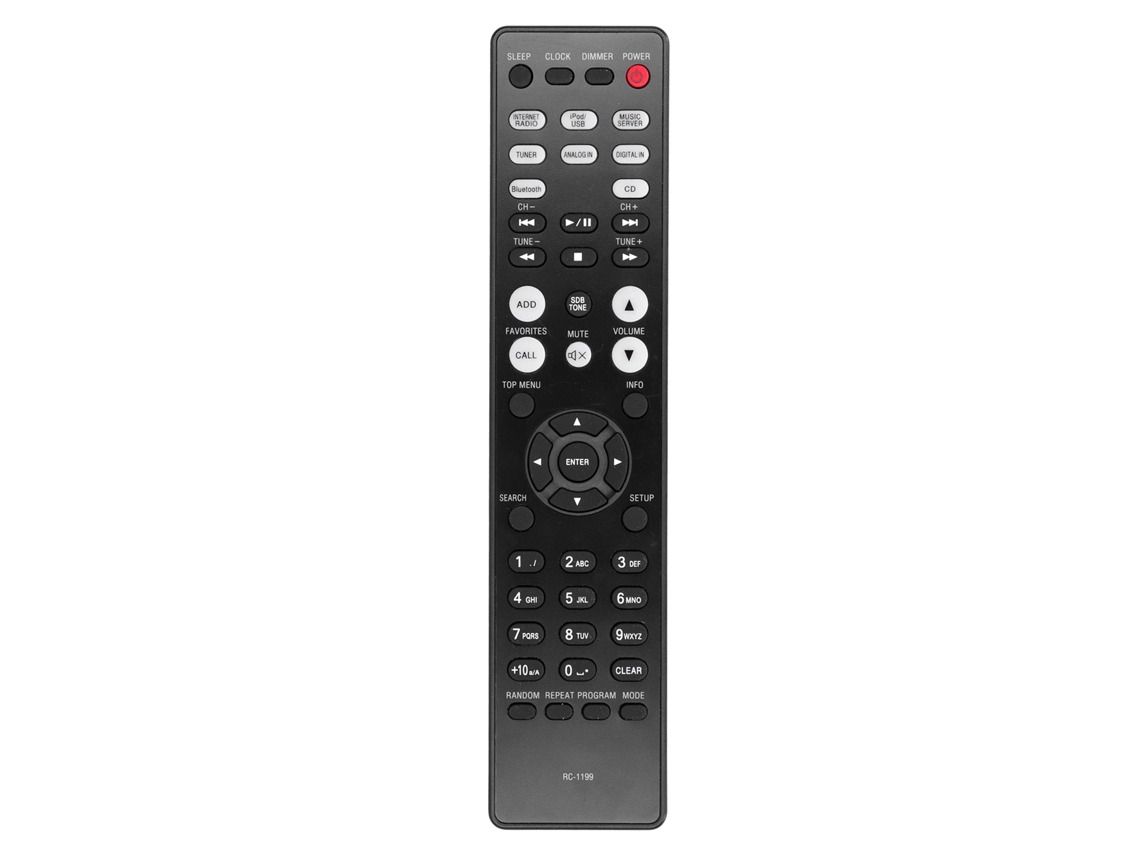 Aetheria controle Remoto para Tv Lcd Substituto com Design Compacto e Fácil de Segurar Rc 1199