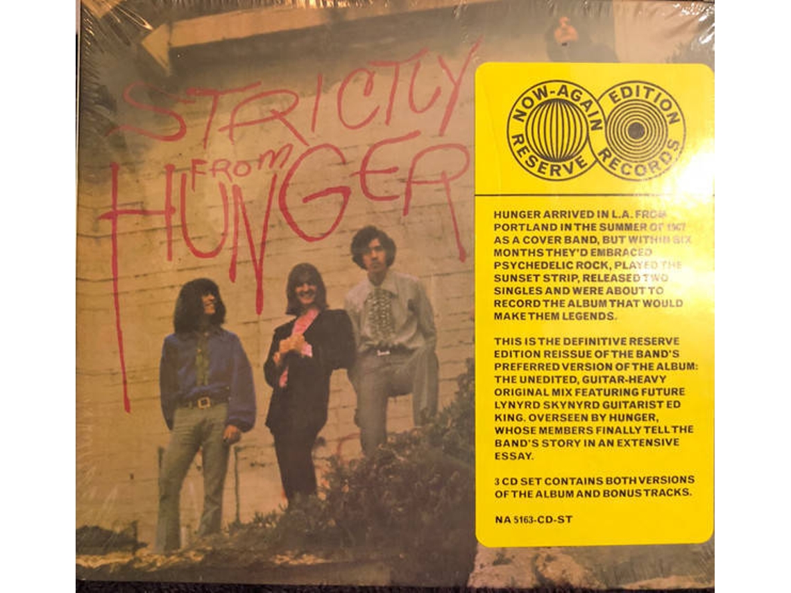 CD Hunger  - Strictly For The Streets (3CDs)