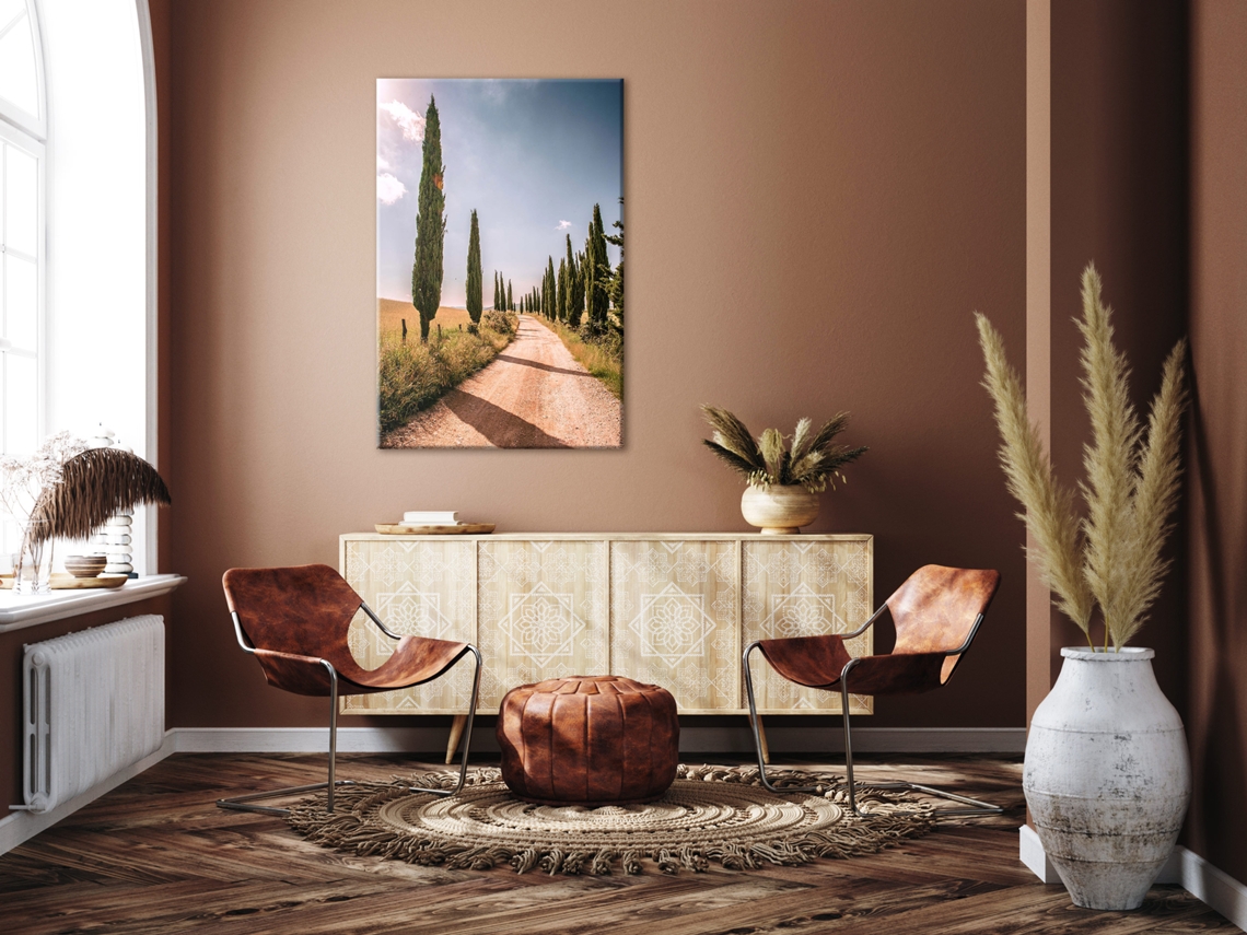 Quadro ARTGEIST Italian cypresses (1 Part) Vertical (40x60)
