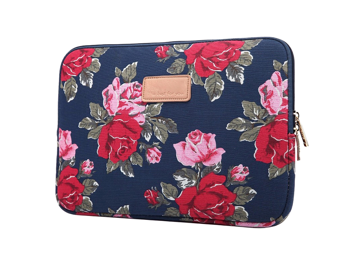 Bolsa Interna 12 Polegadas, Protege Computador, Resistente A Arranhões, Série Peony.