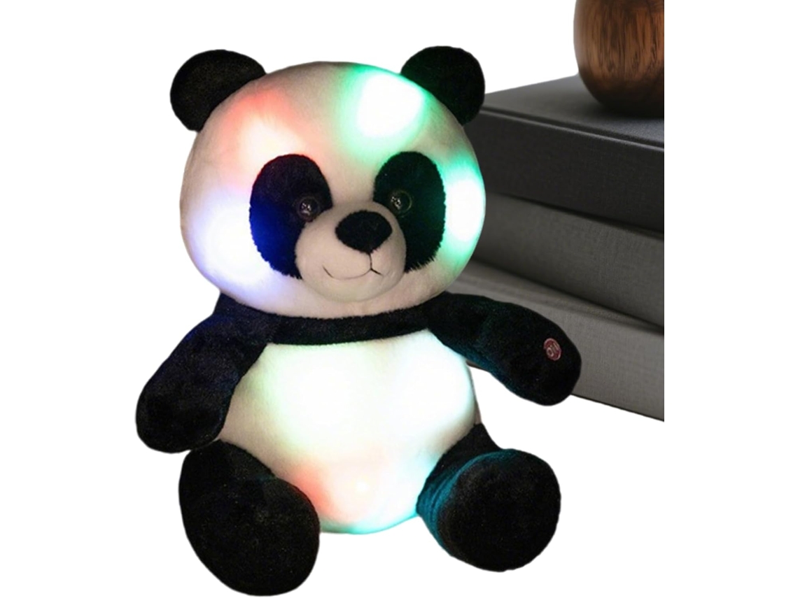 Brinquedo De Pelúcia Em Formato De Panda, Com Brilho, Para Quarto E Decoração