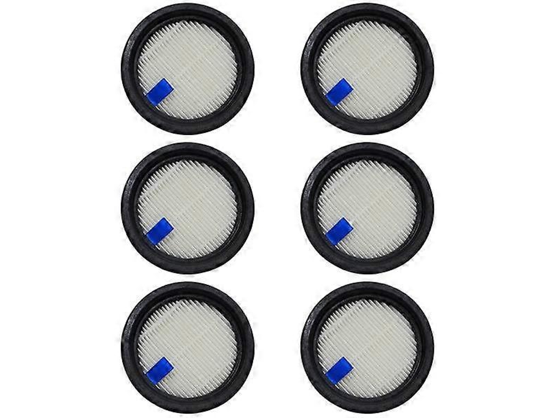 Kit Com 6 Filtros Hepa De Reposição Para Aspirador De Pó Sem Fio Tikom V500. Filtros Laváveis E Acessórios Para Uso Doméstico.