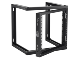 9U Rack de Montagem em Parede 150 Lbs/68 04 kg Rack de Rede de Servidor de Estrutura Aberta Preto VEVOR