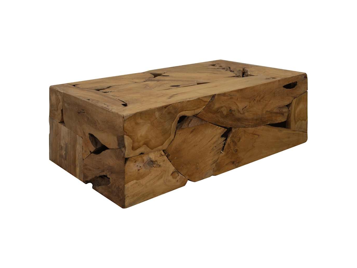 Coffee Table, Coffee Tables Vidaxl Marrom Teca