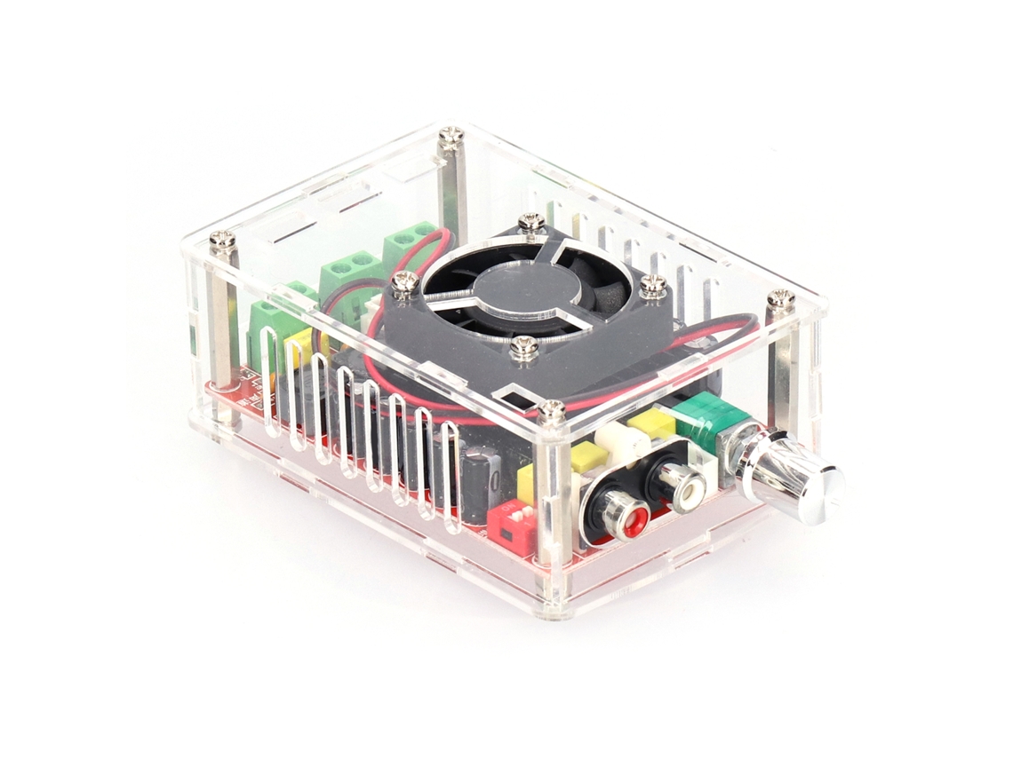 Amplificador De Potência Digital Estéreo (auto Boost, Sem Distorção)