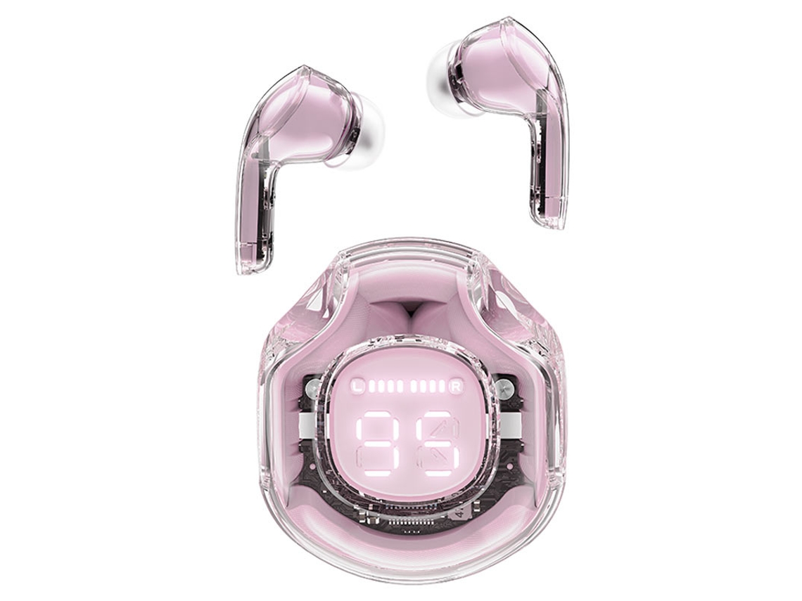 Auriculares Intra Tws Acefast Bluetooth Rosa