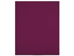 Lençol ajustável jersey VIDAXL Vermelho Algodão (140x200 cm)