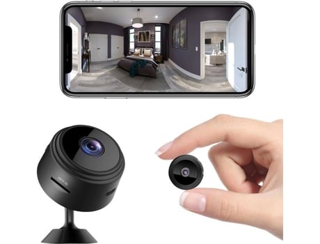 Mini Câmera Espiã Sem Fio Invisível 1080p Câmera De Vigilância Wifi Interna/externa Sem Fio Micro Câmera Espiã Remota 1001 Piles Batteries