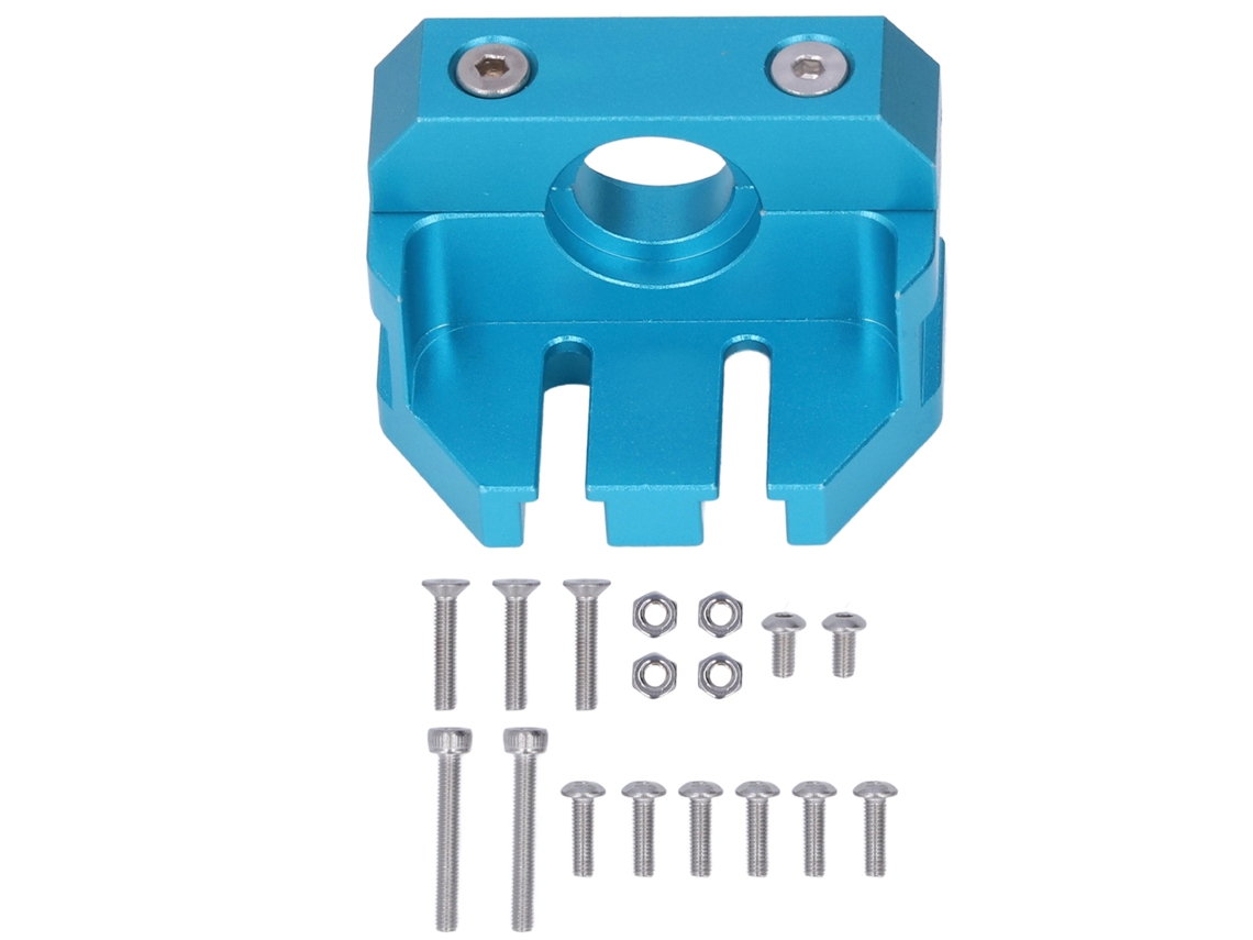 Cabeça De Extrusão Hotend De Liga De Alumínio Acessório Extruder Azul Para Impressora 3d V6