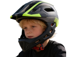 Capacete Integral Infantil Equipamento De Proteção Para Ciclismo, Capacete Para Ciclismo Ao Ar Liv Gokoco