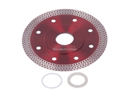 Lâmina De Serra Super Delgada Diamante Vermelho Aço Ligado Ao Manganês 65 Para Granito E Porcelana 4,1 Polegadas