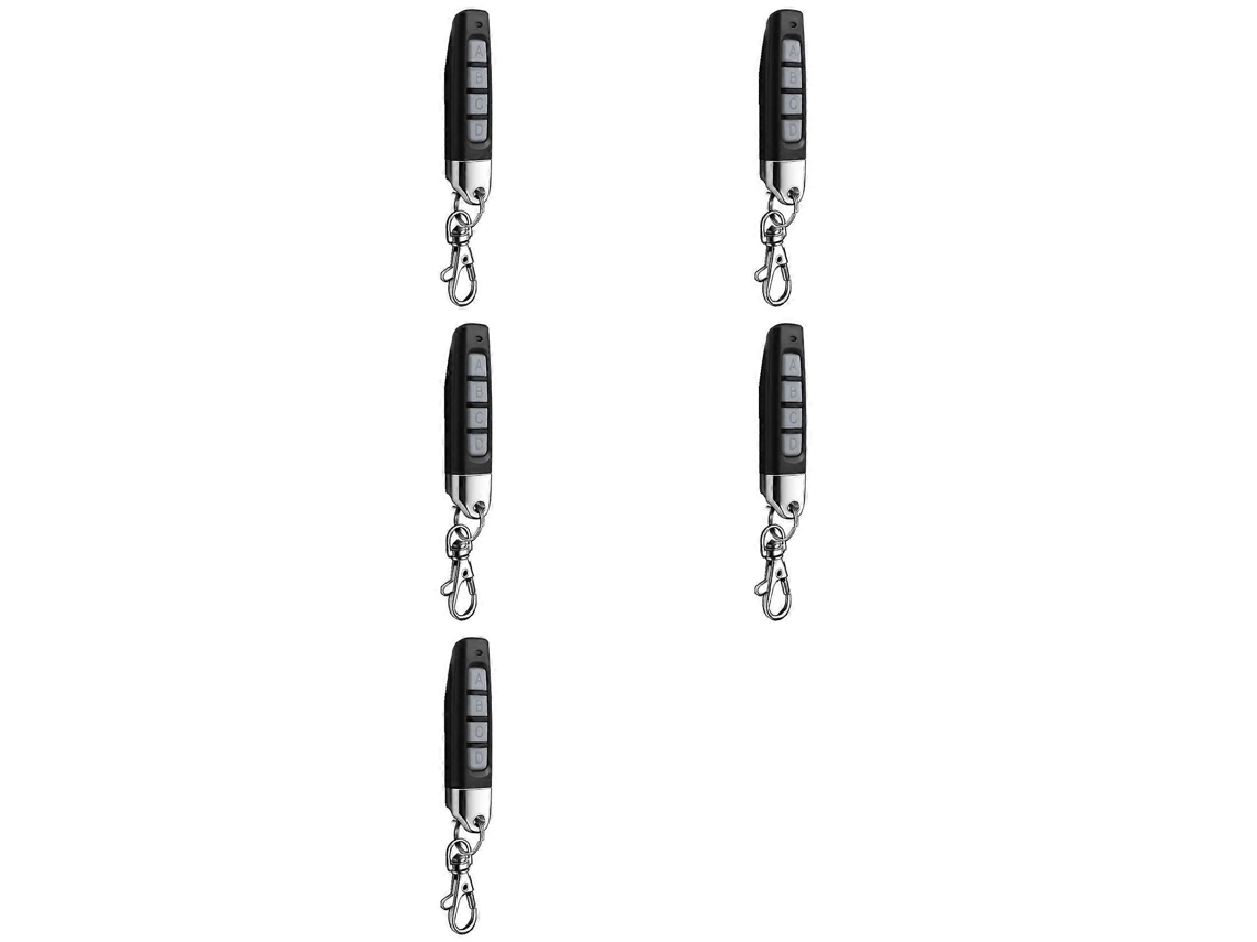 Duplicador Sem Fio Compacto Com Controle Remoto Rf De 5x 433mhz Para Sistemas De Portões E Portas De Garagem, Universal.