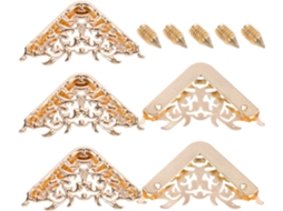 Proteções De Ângulo Acessórios Metálicos Para Fabricação Diy 5 Peças E Moedas De Renda Para Paquet À Principal