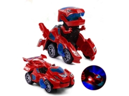 Carro Elétrico Transformador De Dinossauro Com Luzes Piscantes E Sons Para Crianças De 3 A 7 Anos Brinquedo Educativo, Presente Aquaforge