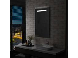 Vidaxl Espelho De Parede Led Para Casa De Banho 60x100 Cm
