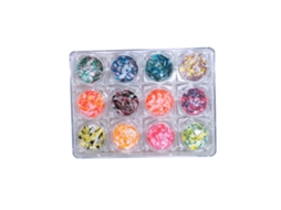 Adesivos De Arte De Uñas Com Glitter Coração Sequências Decoração Manicure Diy 9