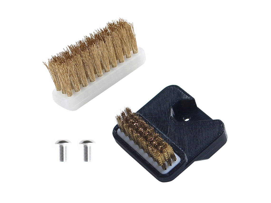 Kit De Limpeza De Bico Para Impressora 3d 2 Pinceis De Latão Compatível Com Prusa Mk3 Mk3s