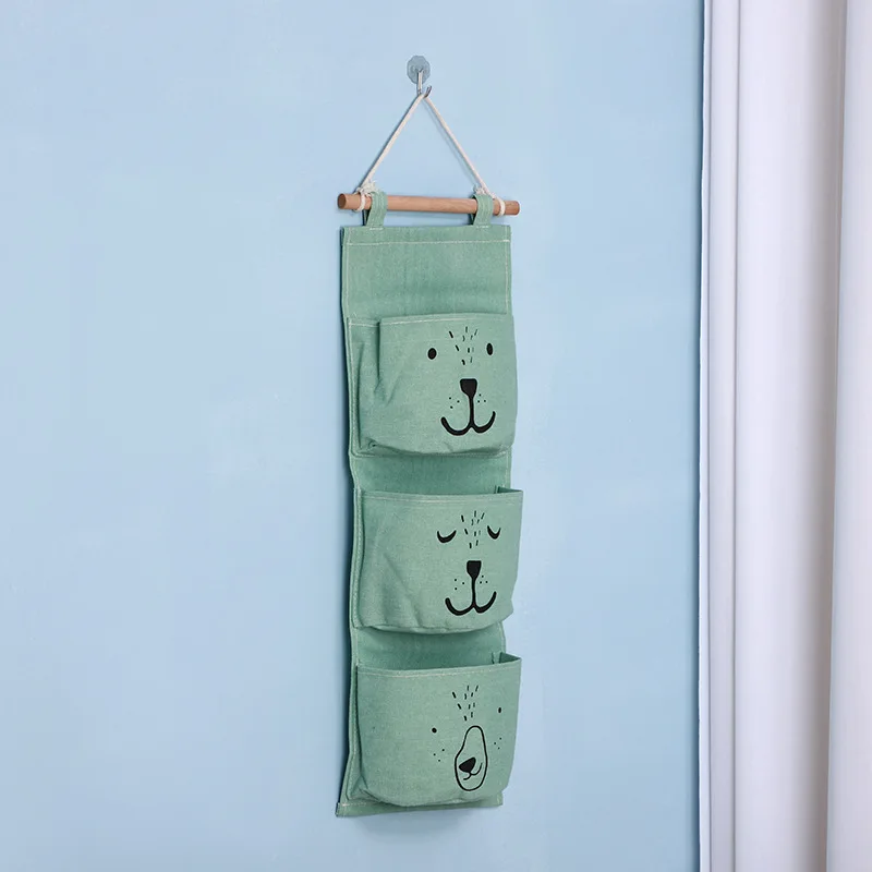 Saco de Armazenamento Suspenso com 3 Compartimentos, Impermeável, Ideal para Dormitórios, Salas de Estar, Banheiros BRILVIBERA