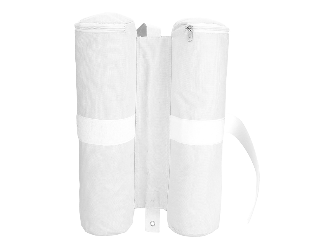 Bolsas de Areia para Toldo Peso Canopy Branco