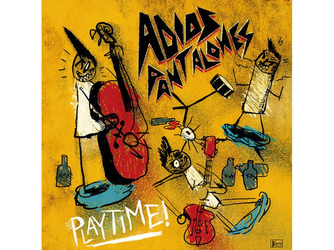 Vinil Adios Pantalones - Playtime! (1CDs)
